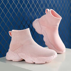 Kids High Top Sneakers – Running Fit - product view 3