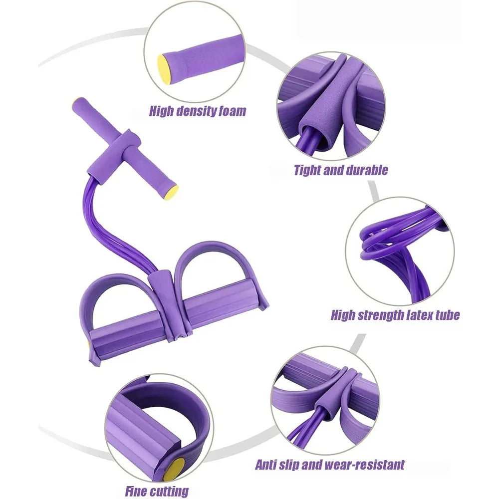 Resistance Band Set - Six-Tube Exercise Trainer