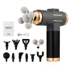 Massage Gun - 11-Head Percussion Device