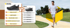 Men's Walking Shoes - Wide Toe-Box Mesh Sneakers