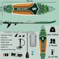 Inflatable Paddle Board - EVA Deck SUP Set