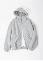 Women's Zip Hoodie - Loose Polyester Layer