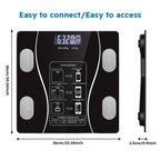Smart Body Fat Scale – Digital Bathroom Scale - product view 7