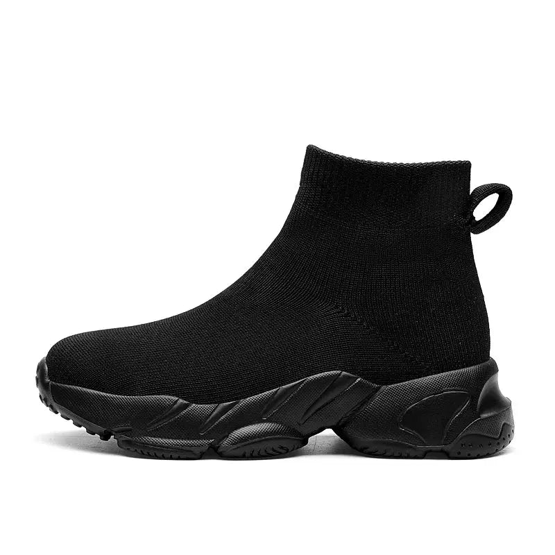 Kids High Top Sneakers – Running Fit - product view 1