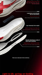 Men's Running Shoes - Lace-Up Sports Pair