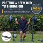 Squat Rack – Folding Portable Strength Rack
