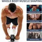 Ab Wheel Roller Strength Training Fitness Equipment Home Gym Exerciser Workouts Abdominal Muscle TrainerEstaliosFitEstaliosFit184448027;2026057;1778180100pTBZl