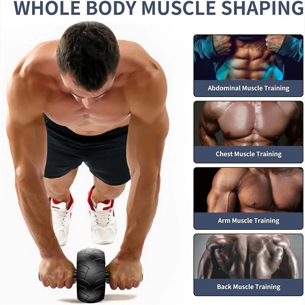 Ab Wheel Roller Strength Training Fitness Equipment Home Gym Exerciser Workouts Abdominal Muscle TrainerEstaliosFitEstaliosFit184448027;2026057;1778180100pTBZl