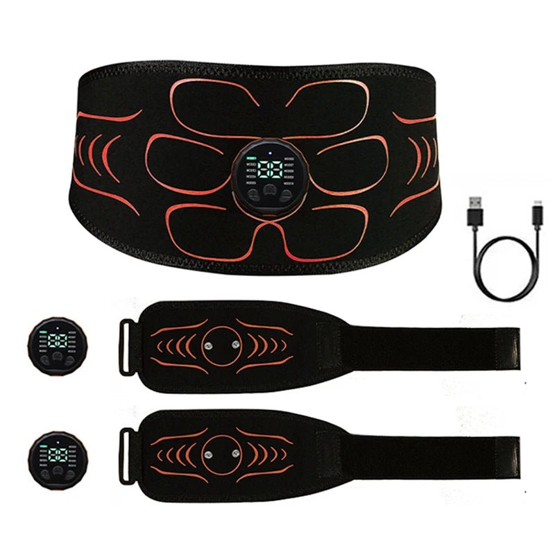 Abdominal Massager Waist Belt Muscle Toner Smart Abdominal Muscle Trainer For Arm Leg Workout Training Fitness Massage EquipmentEstaliosFitEstaliosFit184448096;2026057;1778180193tcDdv