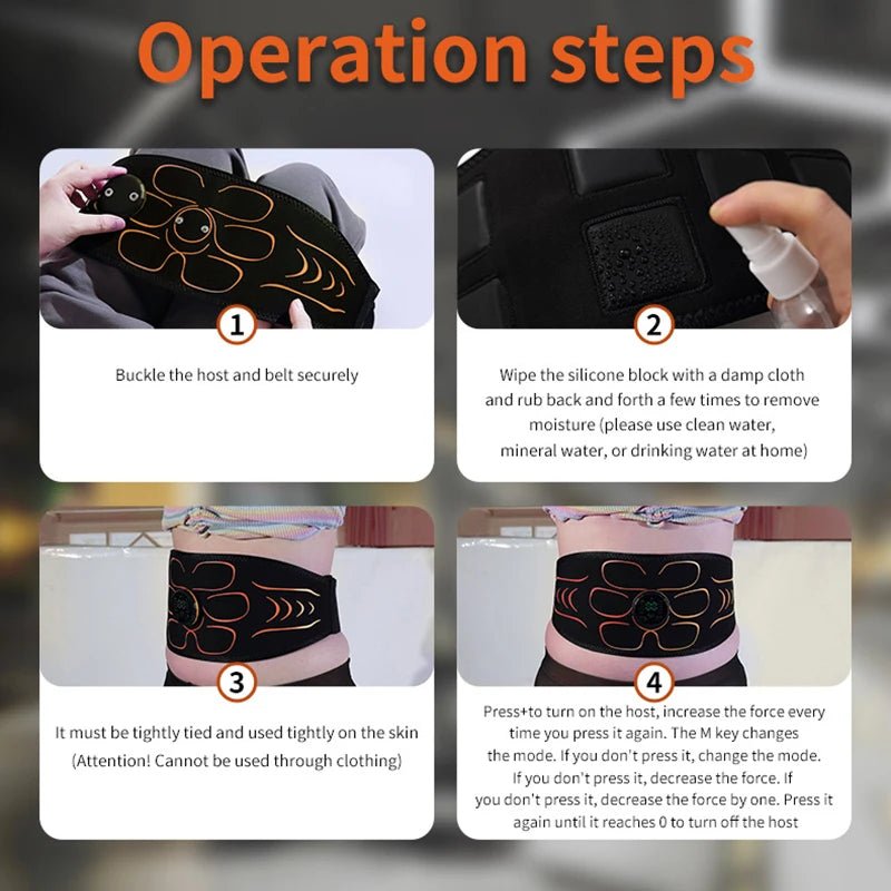 Abdominal Massager Waist Belt Muscle Toner Smart Abdominal Muscle Trainer For Arm Leg Workout Training Fitness Massage EquipmentEstaliosFitEstaliosFit184448096;2026057;1778180193tcDdv