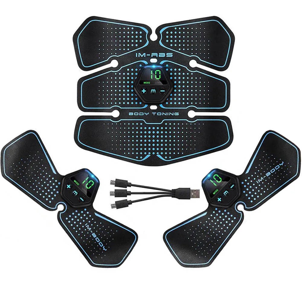 Abdominal Muscle Stimulator Trainer EMS Abs Fitness Equipment Training Gear Muscles Electrostimulator Toner Exercise At Home GymEstaliosFitEstaliosFit183973775;20260427;1777316247TDYnN