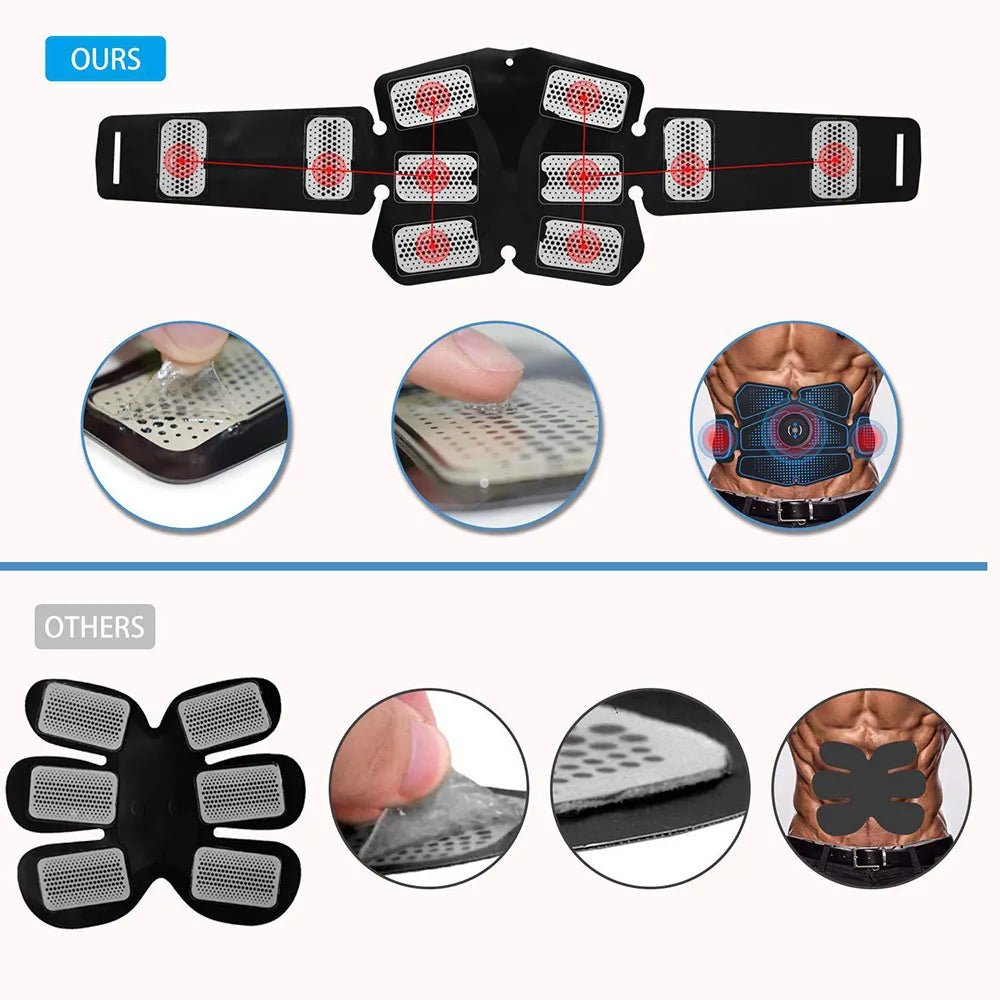 Abdominal Muscle Stimulator Trainer EMS Abs Fitness Equipment Training Gear Muscles Electrostimulator Toner Exercise At Home GymEstaliosFitEstaliosFit184081814;20260429;1777457510DbcYu