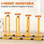 Adjustable Heavy Duty Steel Dip Station Fitness Workout StandEstaliosFitEstaliosFit184447882;2026057;1778179983VSnbM