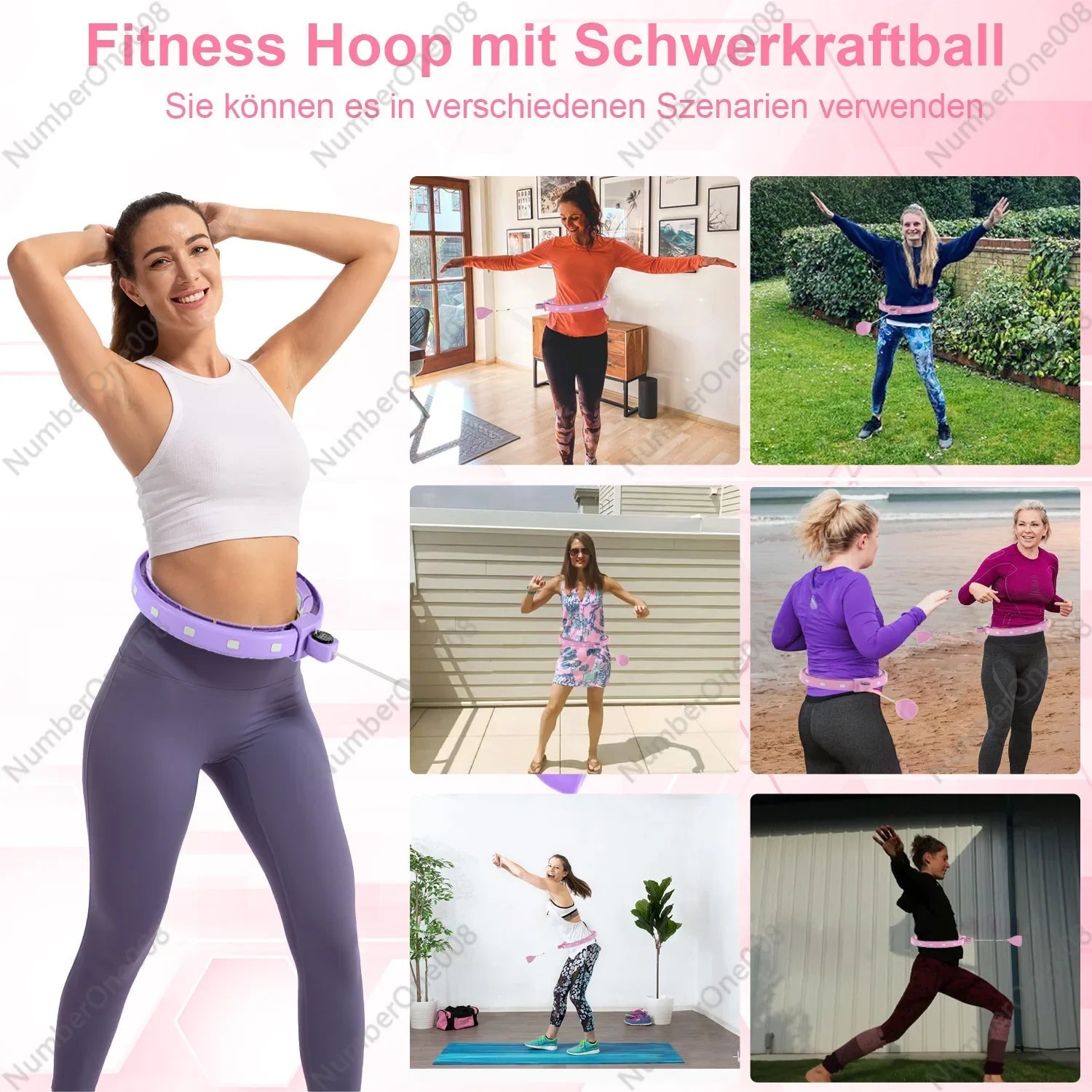 Adjustable Weighted Smart Hula Hoop for Waist FitnessEstaliosFitEstaliosFit184447876;2026057;17781799804jFuS