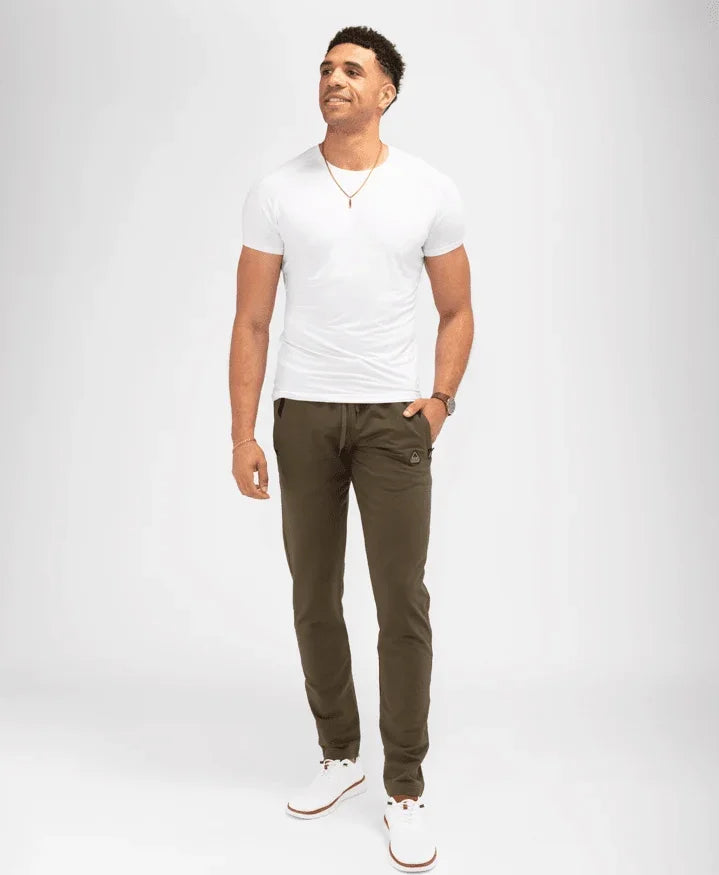 All - Day Comfort Athletic Sweatpants - Tapered (Regular Fit)SCR SportswearMen ActivewearEstaliosFitSCRK536L30KGR
