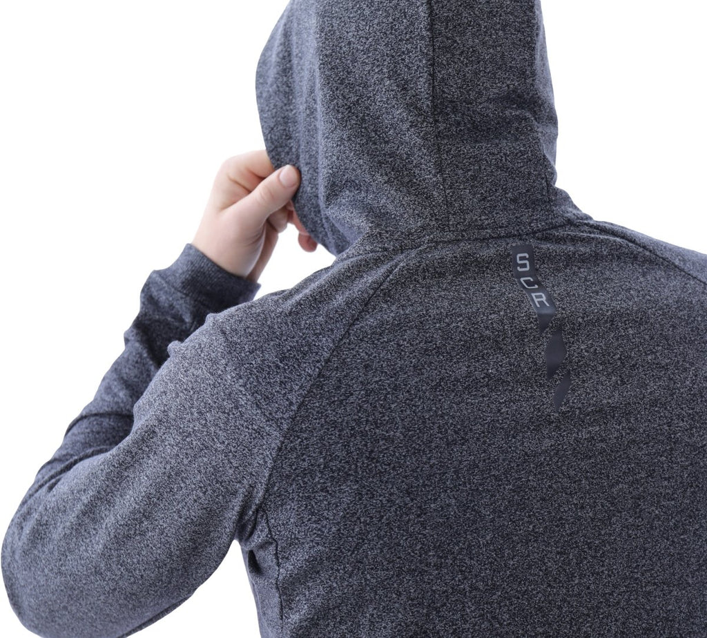All - Day Comfort Hooded Sweatshirt Slim FitSCR SportswearMen's Athletic - Casual Top Hoodie - K508EstaliosFitSCRK11508