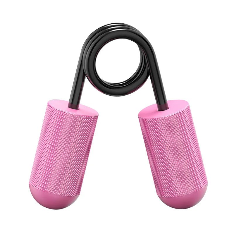 Aluminum Hand Grip Strengthener Finger Exerciser Portable Strength Trainer For Home Gym Stress Relief Unisex.