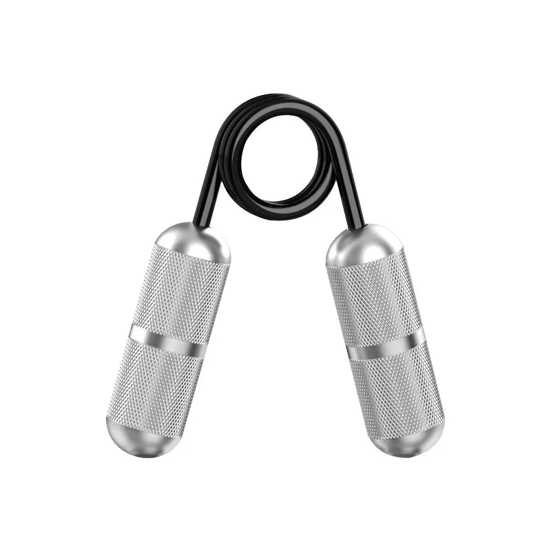 Aluminum Hand Grip Strengthener Finger Exerciser Portable Strength Trainer For Home Gym Stress Relief Unisex.