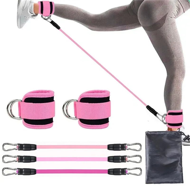 Ankle Strap Resistance Bands Set – Glute & Leg Training