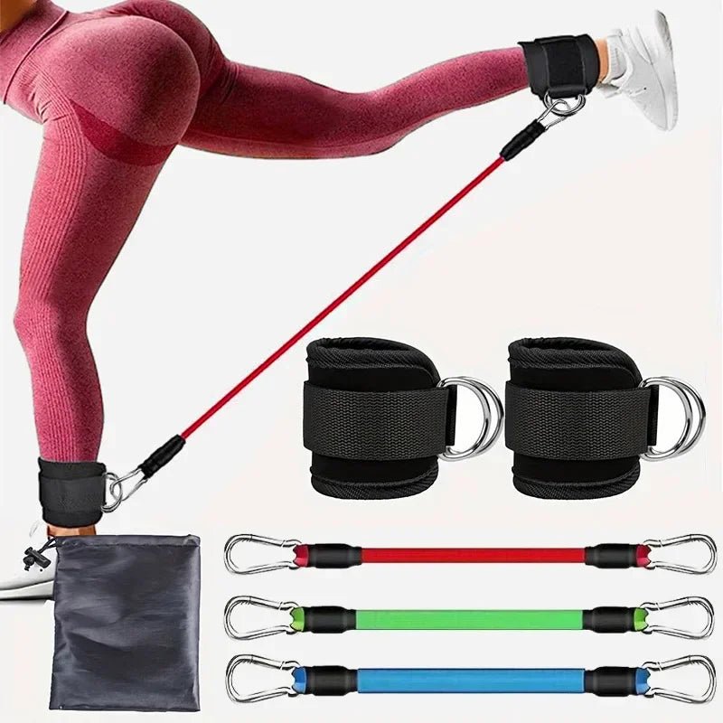 Ankle Straps Resistance Bands Set Fitness Workout Exercise Equipment Ankle Weight Yoga Elastic Fitness Band For Gym Man WomanEstaliosFitEstaliosFit184447959;2026057;17781800605tnPf