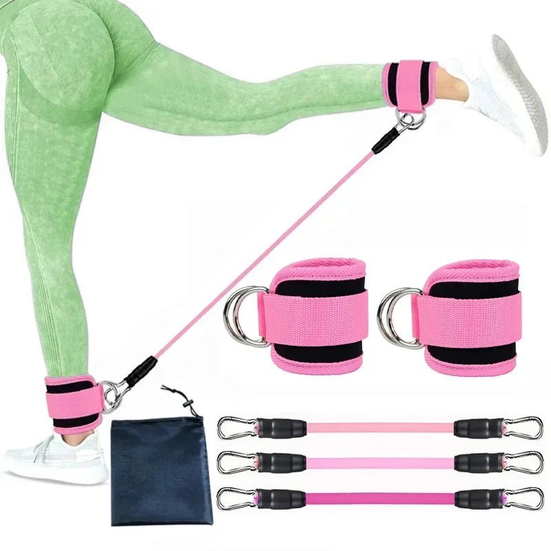 Ankle Straps Resistance Bands Set Fitness Workout Exercise Equipment Ankle Weight Yoga Elastic Fitness Band For Gym Man WomanEstaliosFitEstaliosFit184447960;2026057;1778180060TQSP1
