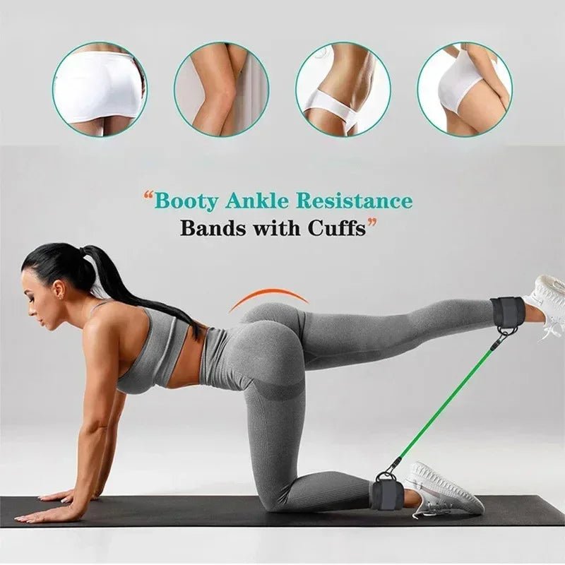 Ankle Straps Resistance Bands Set Fitness Workout Exercise Equipment Ankle Weight Yoga Elastic Fitness Band For Gym Man WomanEstaliosFitEstaliosFit184447956;2026057;1778180060ps9Dr