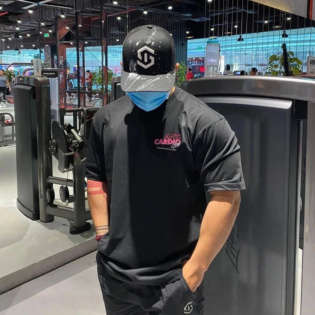 ANTI CARDIO Casual Oversized short sleeves cotton t shirt Gym Fitness Male Training Workout Cotton Tees Top New Fashion ClothesEstaliosFitEstaliosFit184449234;2026057;1778180371VfgnX