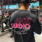ANTI CARDIO Casual Oversized short sleeves cotton t shirt Gym Fitness Male Training Workout Cotton Tees Top New Fashion ClothesEstaliosFitEstaliosFit184449234;2026057;1778180371VfgnX