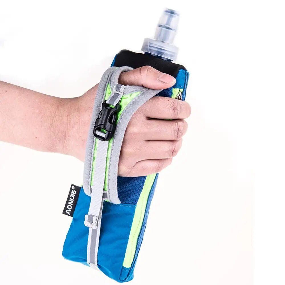 AONIJIE E908 500ml Running Hand - held Water Bottle Kettle Holder Wrist Storage Bag Hydration Pack Hydra Fuel Soft Flask MarathonEstaliosFitEstaliosFit183652086;20260421;1776809358QoCSs