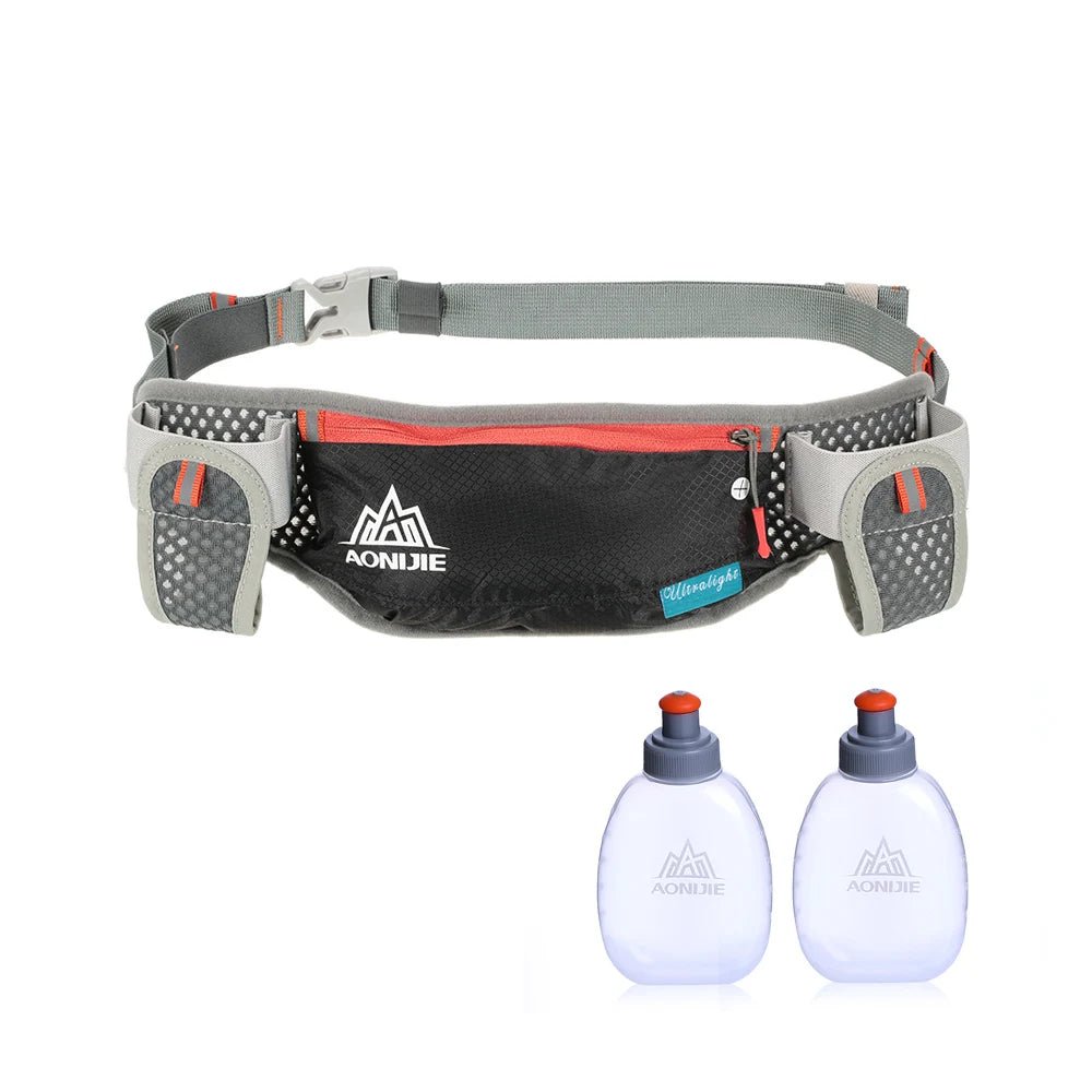 AONIJIE Running Hydration Waist Pack With Two Water Bottle 170ml Bag Belt Bottle Phone Holder Waterproof JoggingEstaliosFitEstaliosFit183652193;20260421;1776809361Ro3aZ