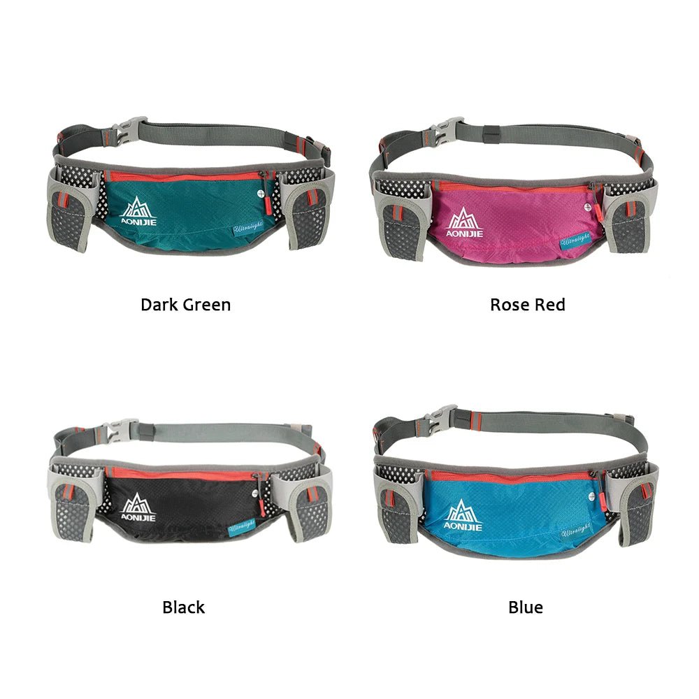 AONIJIE Running Hydration Waist Pack With Two Water Bottle 170ml Bag Belt Bottle Phone Holder Waterproof JoggingEstaliosFitEstaliosFit183652193;20260421;1776809361Ro3aZ