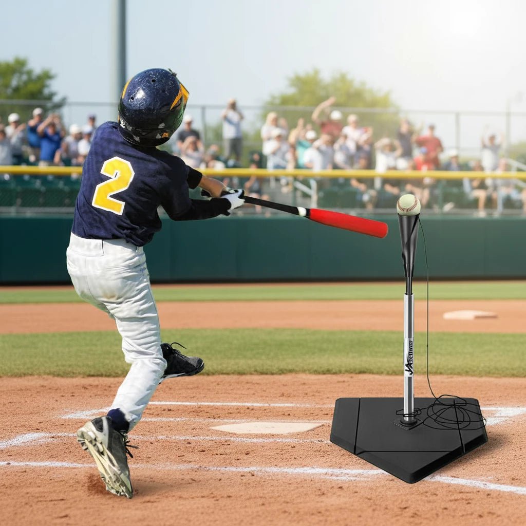 Baseball Hitting Trainer – Elastic Return Rope