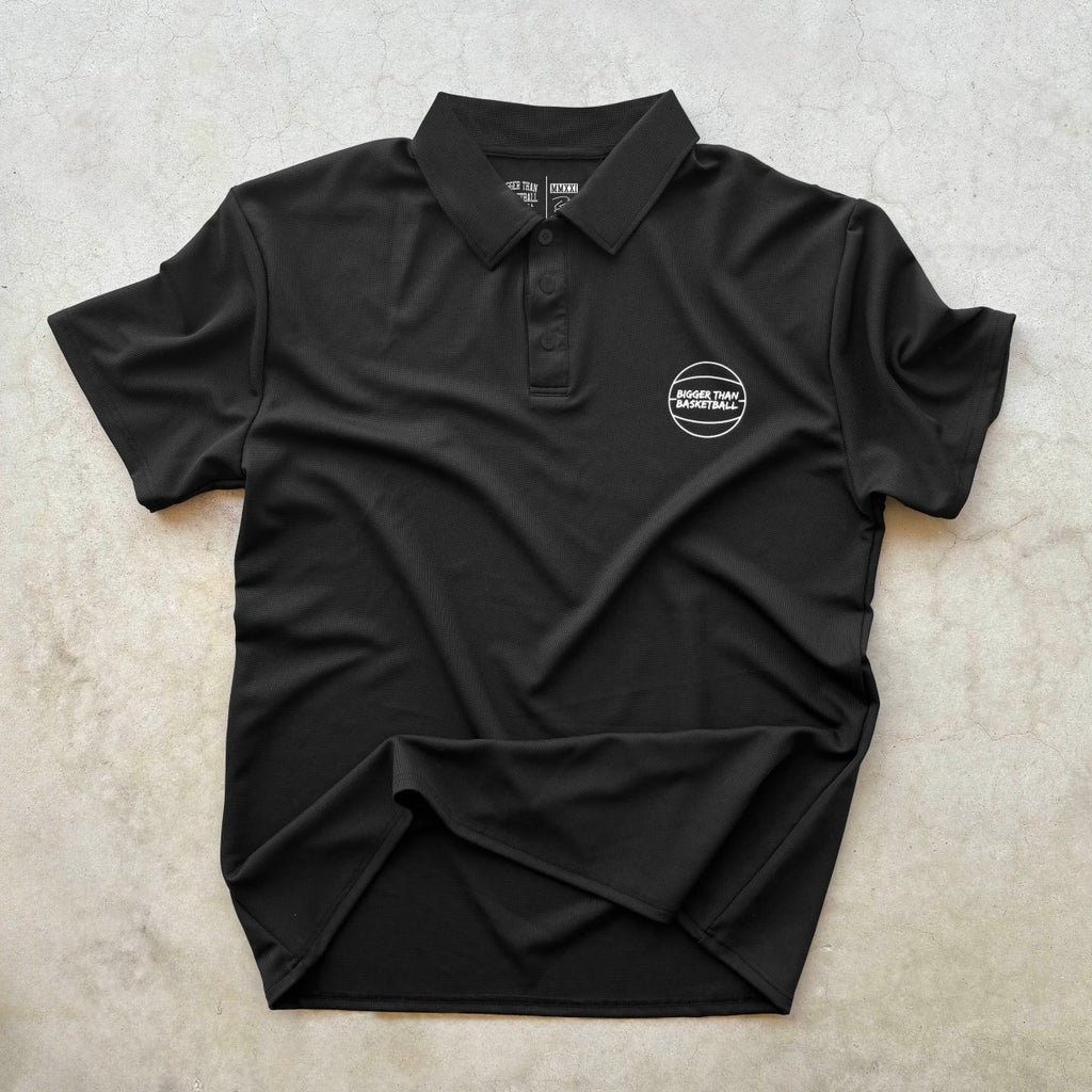 Bigger Than Basketball - Polo - BlackBigger Than BasketballEstaliosFitsku-50776618926377