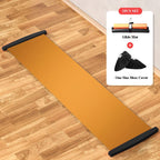Sliding Board Fitness Trainer — Speed Skating & Ice Hockey Training Pad.