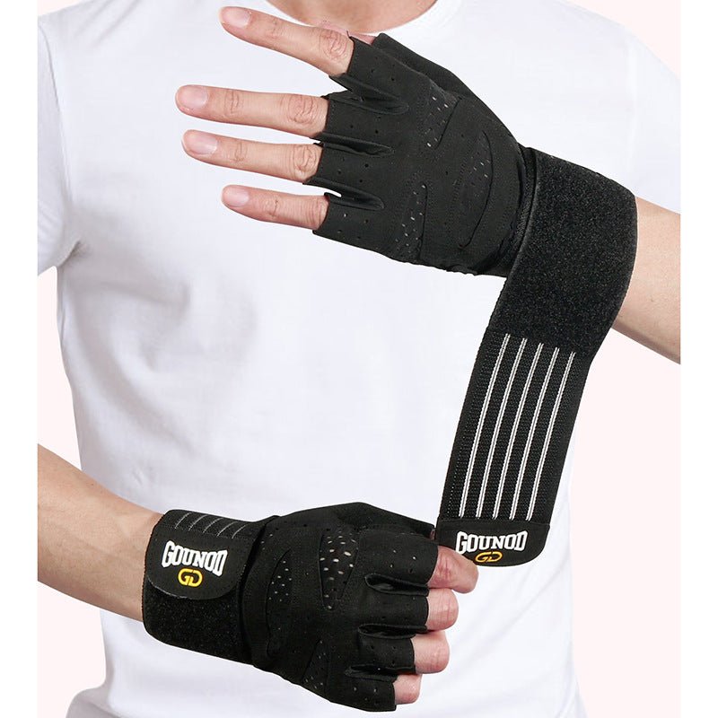 Breathable Half-Finger Fitness Gloves.