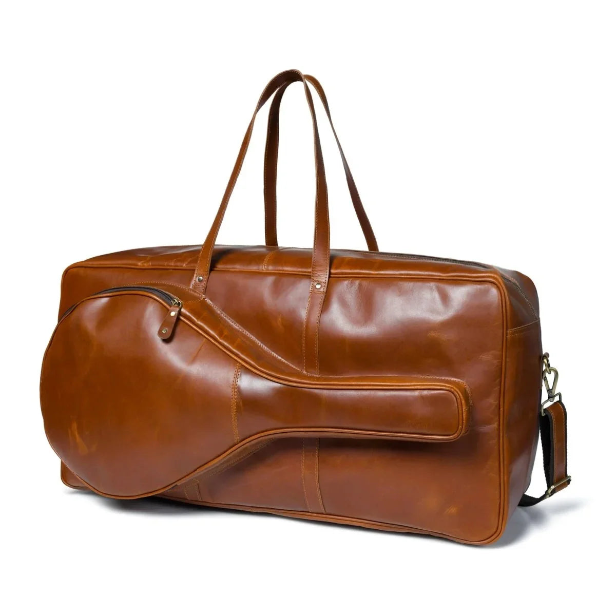 Buffalo Leather Tennis Duffle BagClassy Leather BagsDuffel BagsEstaliosFitMTMS0000323