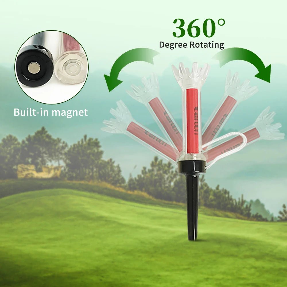 Caiton 5pcs Golf Tee,With Magnetic Plastic Golf Tee, 3 Sizes (79mm/85mm/90mm), 360degree Bounce New Gift,Golf Training PracticeEstaliosFitEstaliosFit183651743;20260421;1776809327CjcCw