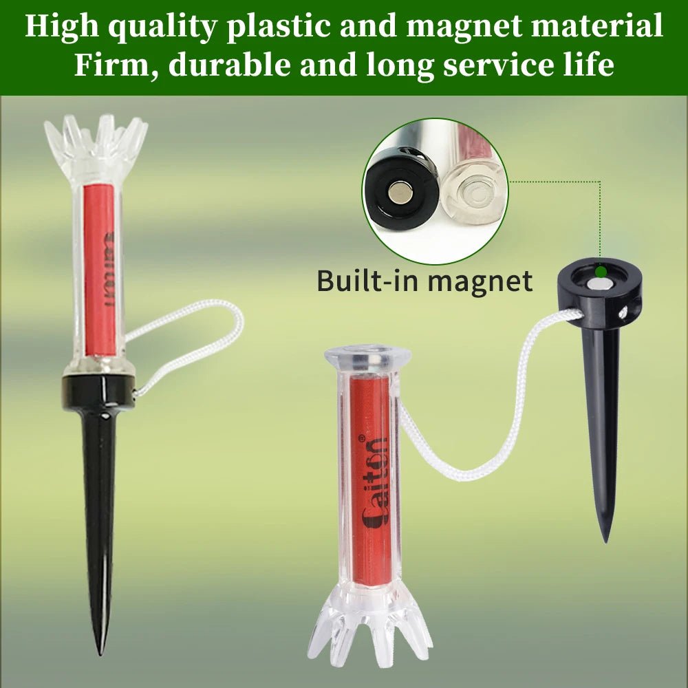 Caiton 5pcs Golf Tee,With Magnetic Plastic Golf Tee, 3 Sizes (79mm/85mm/90mm), 360degree Bounce New Gift,Golf Training PracticeEstaliosFitEstaliosFit183651743;20260421;1776809327CjcCw