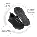 CALTO - Q216 - 2.8 Inches Taller (Black/Grey) - Ultra LightweightTallmenshoes.comSneakers / AthleticsEstaliosFitQ216-6
