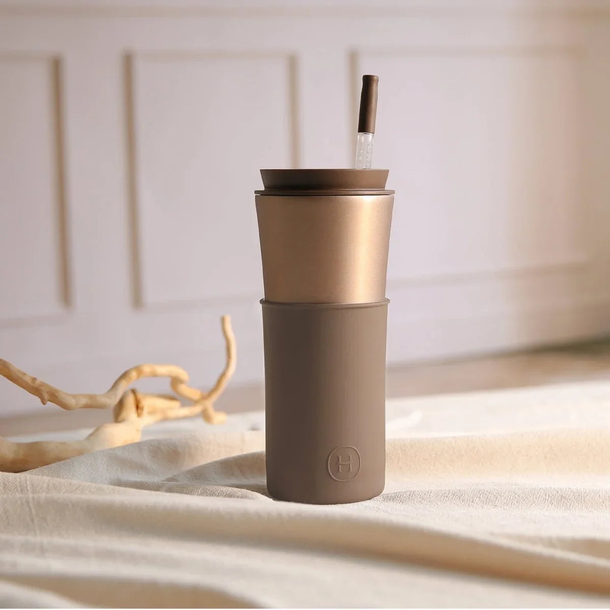Cedar Travel Mug - Wild 15 OzHYDY® Reusable Water Bottles With InfuserTravel MugEstaliosFitTMCD_P7531U