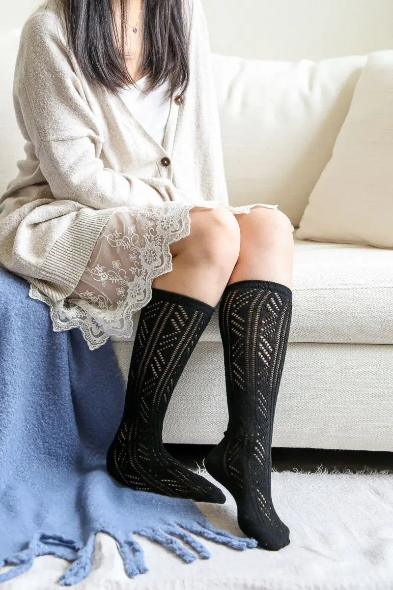 Knit Crew Socks – Classic Everyday Style