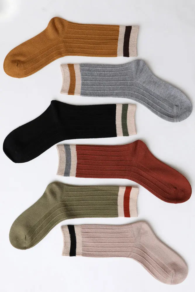 Color Block Socks – Everyday Style