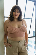 Plus – Size Brami Top – Contour Rib Knit