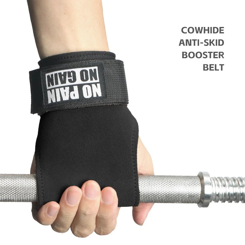 Cowhide Gym Grips Gloves Weightlifting Fitness Pull Up Crossfit Workout Equipment Anti - Slip Wear - Resistance Palm ProtectionEstaliosFitEstaliosFit184448166;2026057;1778180236LyNdN