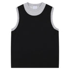 Design Spliced Vest Men's Sleeveless Sports Fitness.