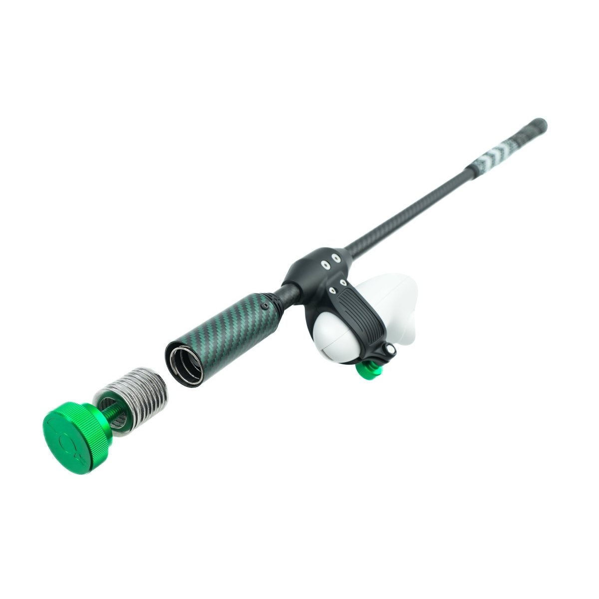 DriVR Elite - Adjustable VR Weighted Golf Club Handle Accessory - Compatible with Quest 2, 3/3s, and ProDeadEyeVREstaliosFitEliteCarbon