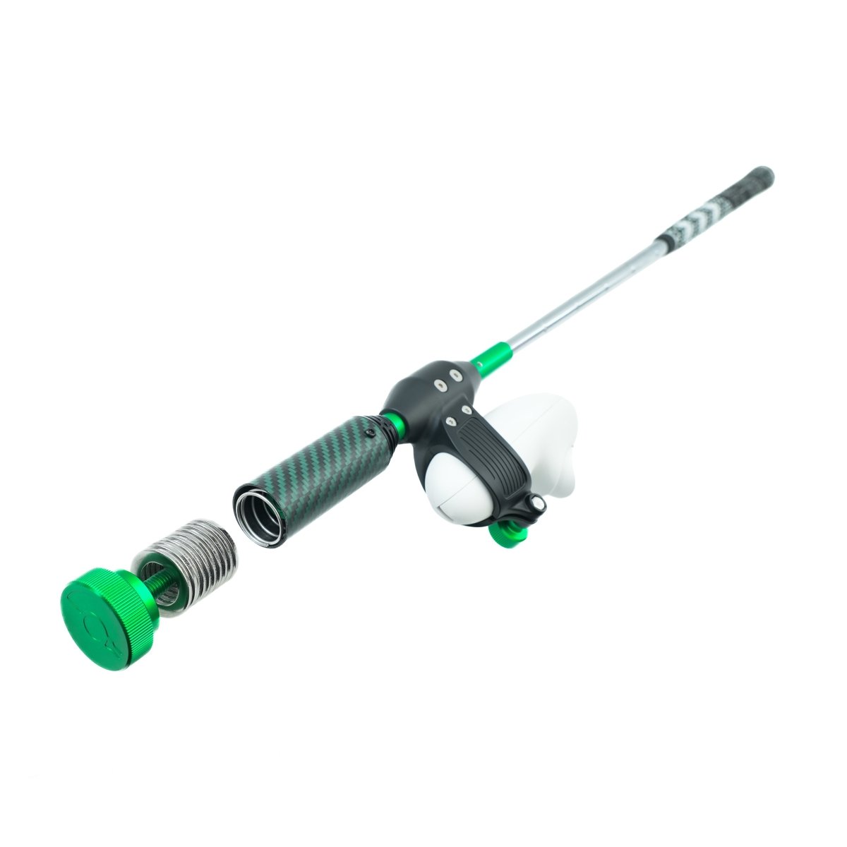 DriVR Elite Chrome - Stepped Steel Weighted Golf Club - Compatible with Quest 2, 3/3s, and ProDeadEyeVREstaliosFitEliteChrome