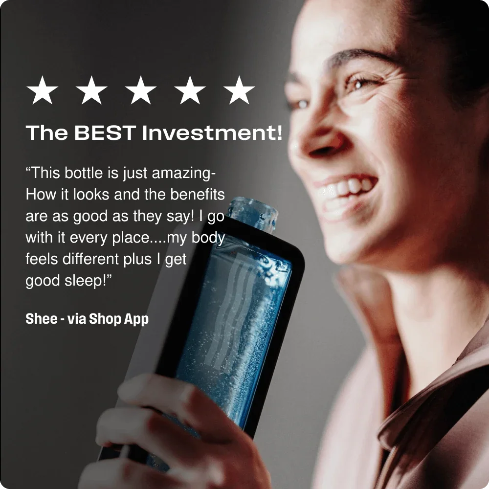 ECHO Flask Hydrogen Water BottleEcho WaterHydrogen BottleEstaliosFitEC-Machine-Flask