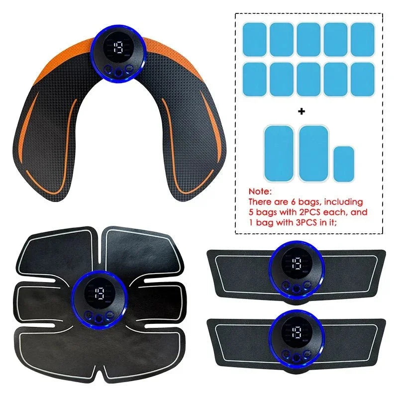 Electrical Muscel Stimulator Massager Abdomen Buttocks Arm Leg Neck Hips Trainer Muscle Toner Fitness Training Workout EquipmentEstaliosFitEstaliosFit184448193;2026057;1778180246Ow6xz
