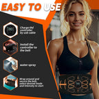 Electronic Abs Stimulator Smart Muscle Toner EMS Abdominal Toning Belt Body Massage Fitness Strength Training Workout EquipmentEstaliosFitEstaliosFit184448041;2026057;1778180116EkfiX